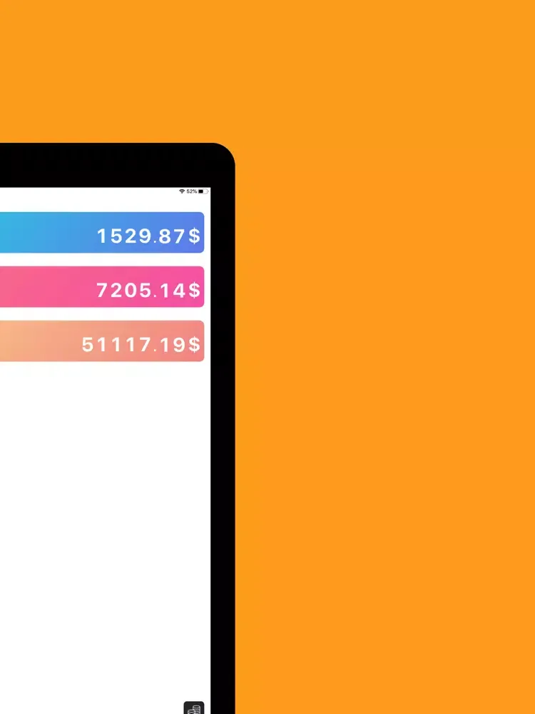 Moneyzen - Income Tracker iPad  Ekran Görüntüleri