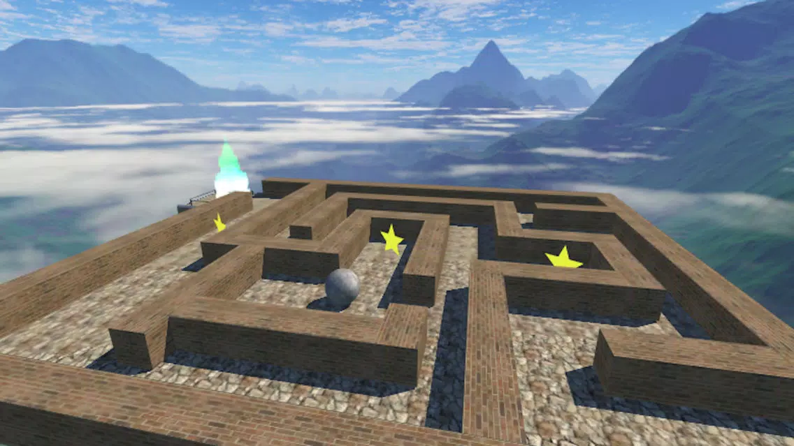 Tangkapan skrin Labyrinth Ball 3D