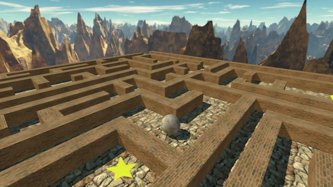 Tangkapan skrin Labyrinth Ball 3D