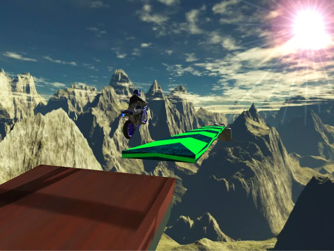 Tangkapan skrin Motorbike Ramp iPad 
