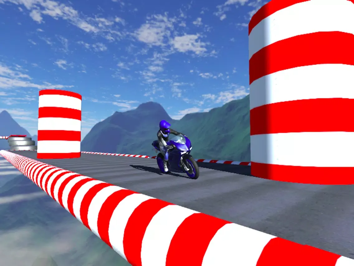 Tangkapan skrin Motorbike Ramp iPad 