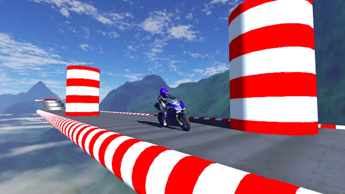Tangkapan skrin Motorbike Ramp