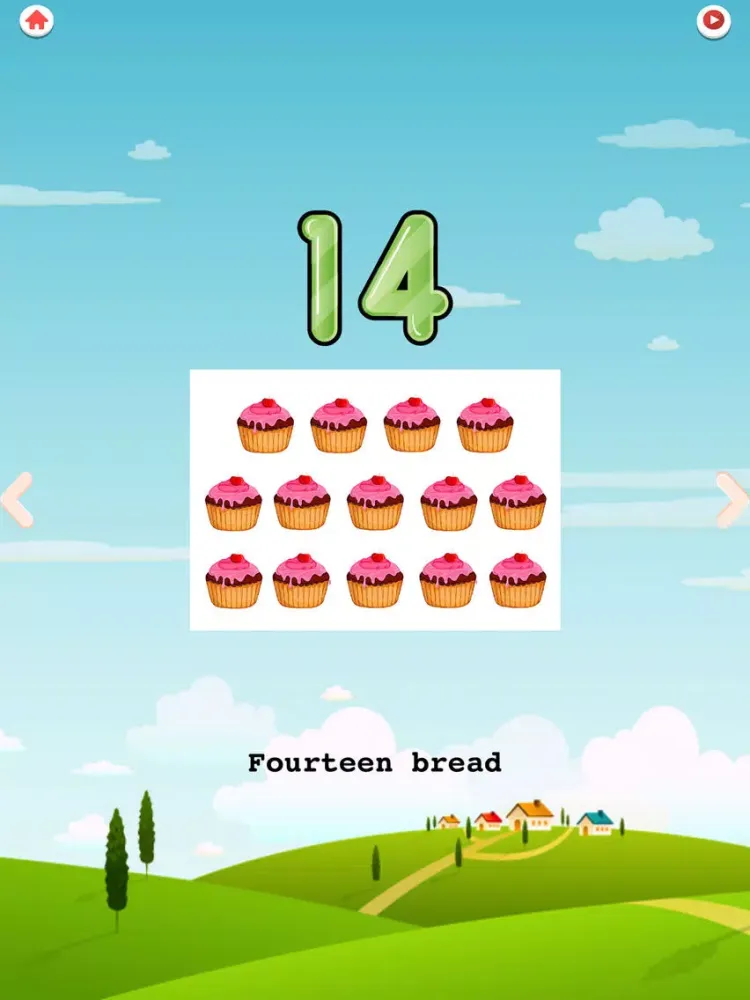 صور 123 Learning games & couting iPad 