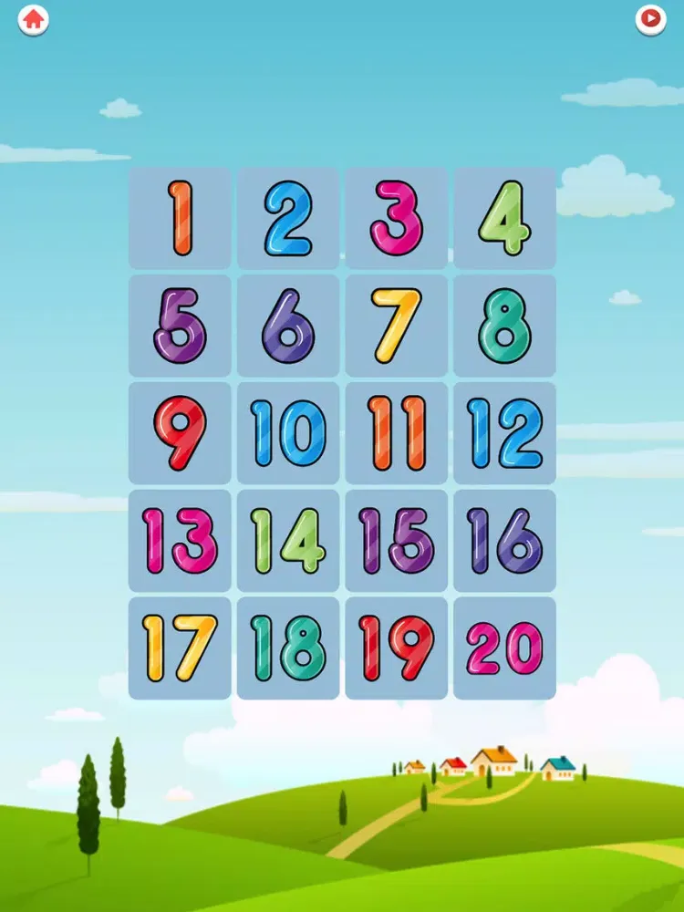 صور 123 Learning games & couting iPad 