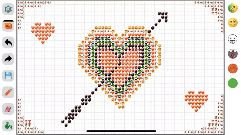Captures d'écran de Drawing by pixel - Emoji paint