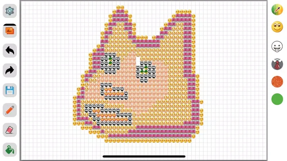 Captures d'écran de Drawing by pixel - Emoji paint
