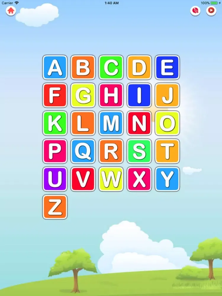 Tangkapan layar Kids Alphabet Learning Games iPad 