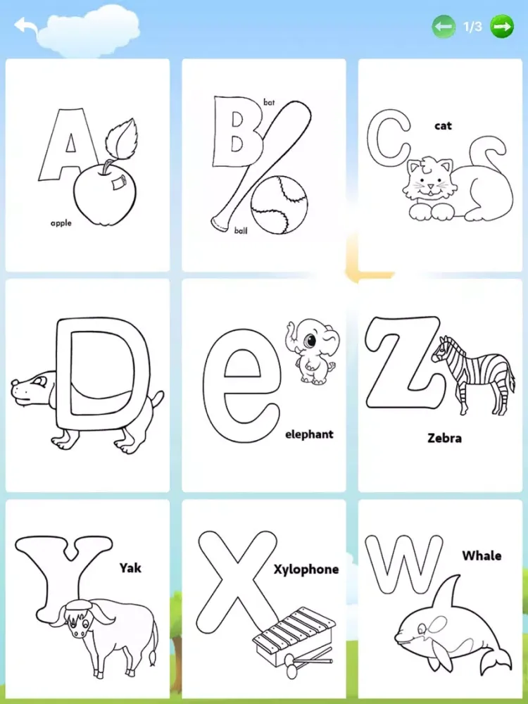 Tangkapan layar Kids Alphabet Learning Games iPad 