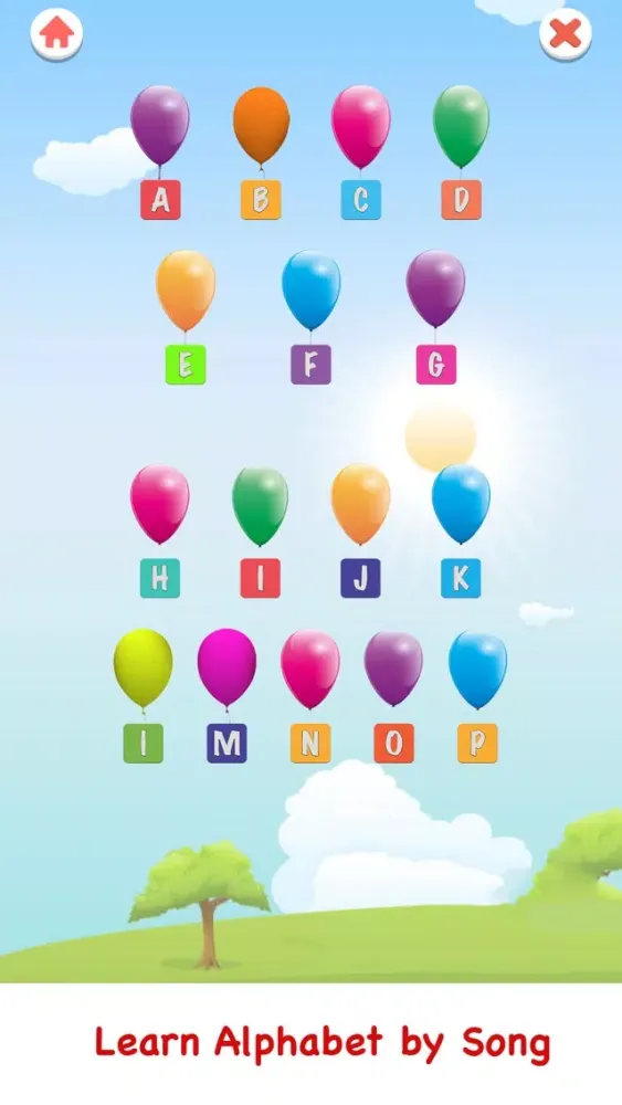 Tangkapan layar Kids Alphabet Learning Games