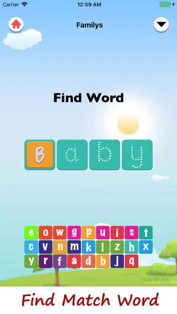 Tangkapan layar Kids Alphabet Learning Games