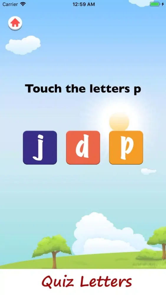Tangkapan layar Kids Alphabet Learning Games