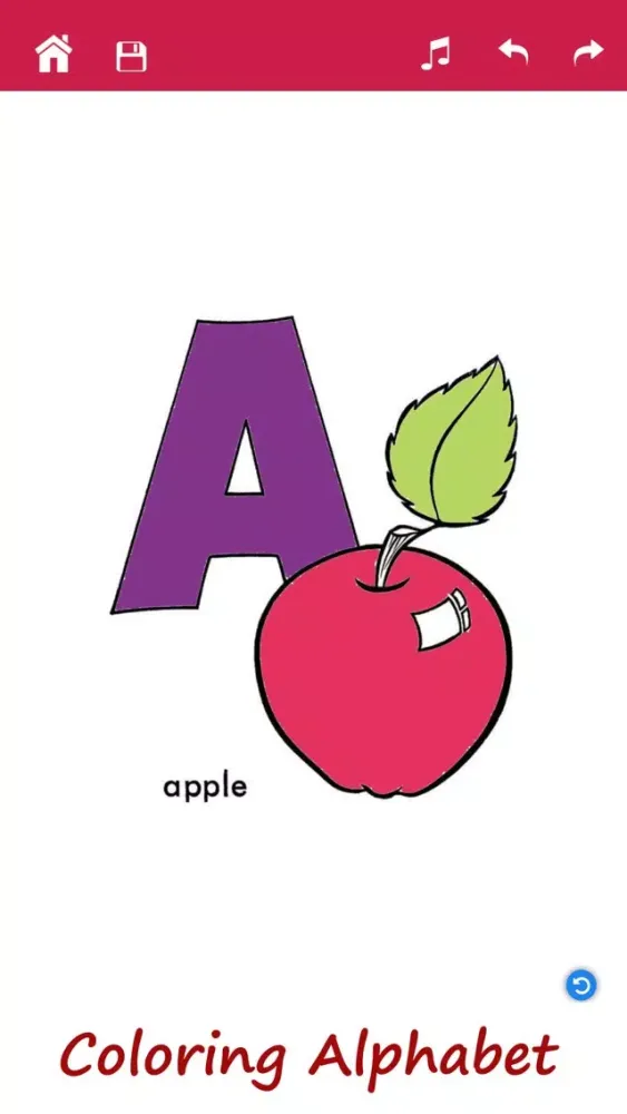 Tangkapan layar Kids Alphabet Learning Games
