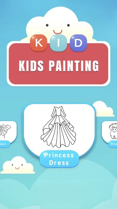 تصاویر Kids Painting, Draw & Coloring