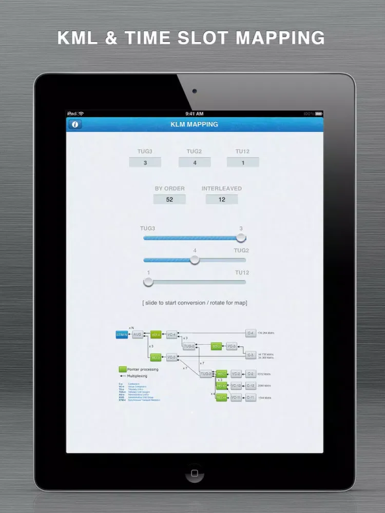 KLM and Time Slot Mapping iPad 應用截圖