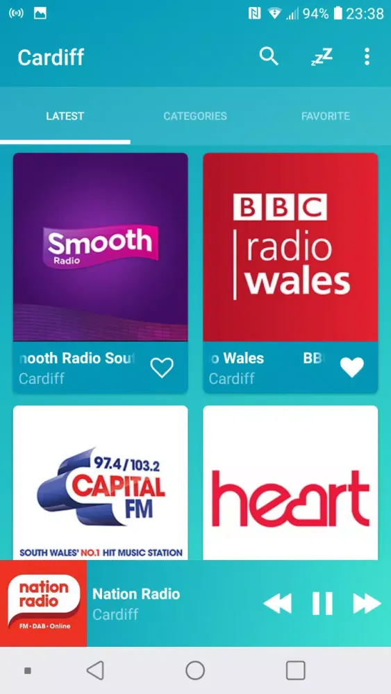 Cardiff radios online Screenshots