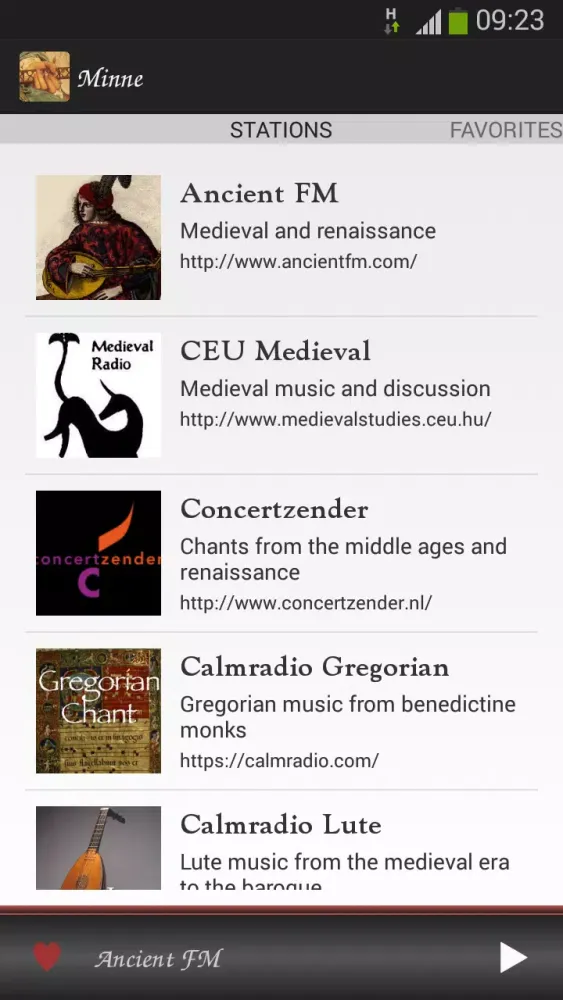 Capturas de pantalla de Medieval & Renaissance Music