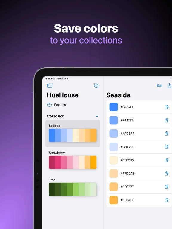 Color Picker - HueHouse iPad  स्क्रीनशॉट