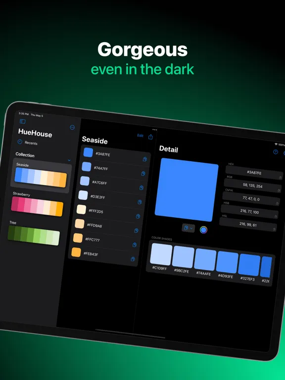 Color Picker - HueHouse iPad  स्क्रीनशॉट