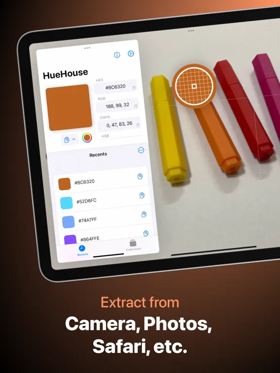 Color Picker - HueHouse iPad  स्क्रीनशॉट