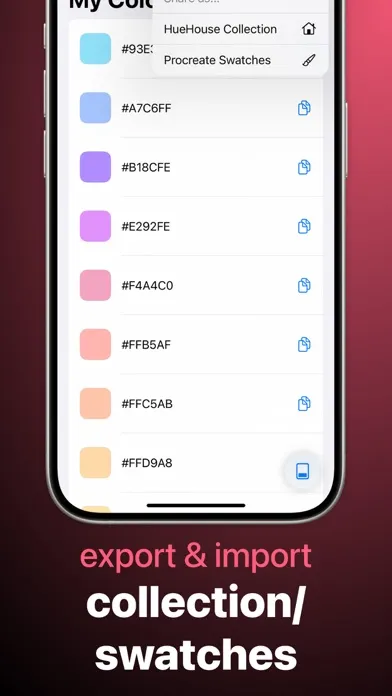 Color Picker - HueHouse स्क्रीनशॉट