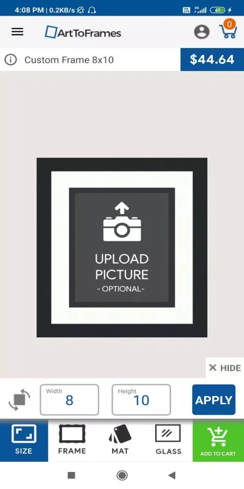 ArtToFrames应用截图