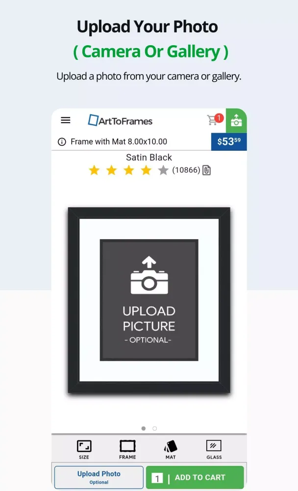 ArtToFrames: Custom Framing スクリーンショット