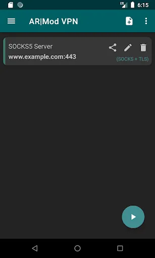 Capturas de pantalla de ARMod SSH/V2ray/Xray/SSR/Socks