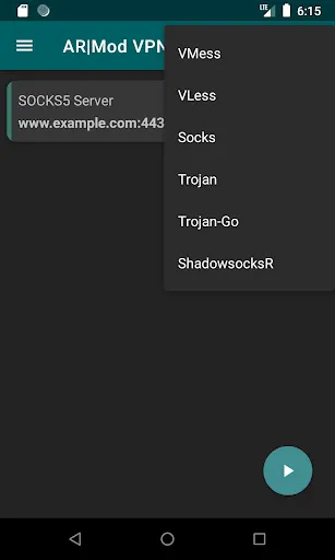 Capturas de pantalla de ARMod SSH/V2ray/Xray/SSR/Socks