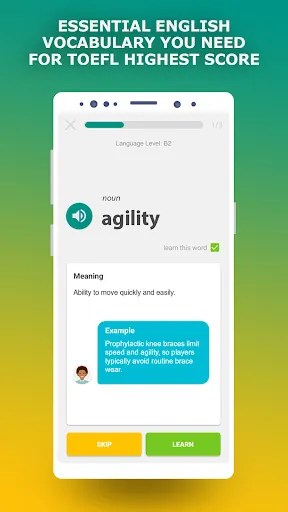 TOEFL Vocabulary Prep App Screenshots