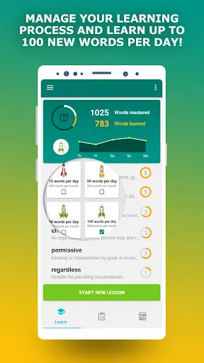 TOEFL Vocabulary Prep App Screenshots