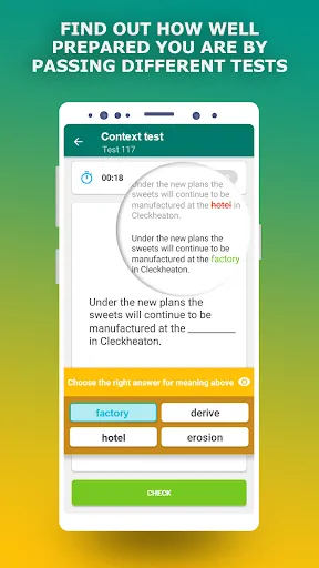 TOEFL Vocabulary Prep App Screenshots