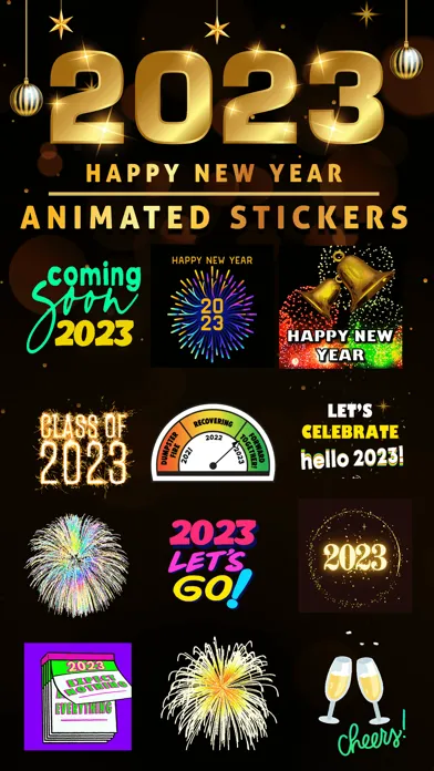 Captures d'écran de 2023 - Happy New Year
