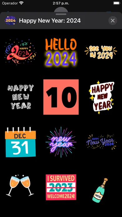 Ảnh chụp màn hình của Happy New Year: 2024