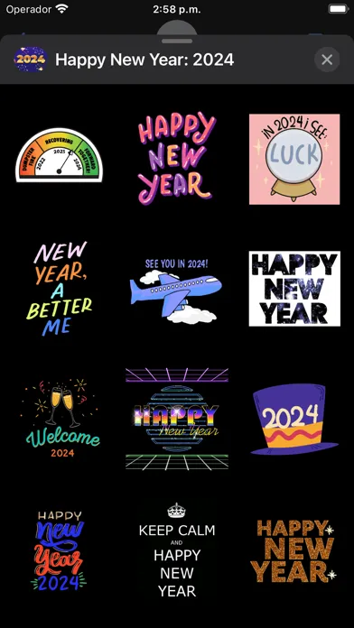 Ảnh chụp màn hình của Happy New Year: 2024