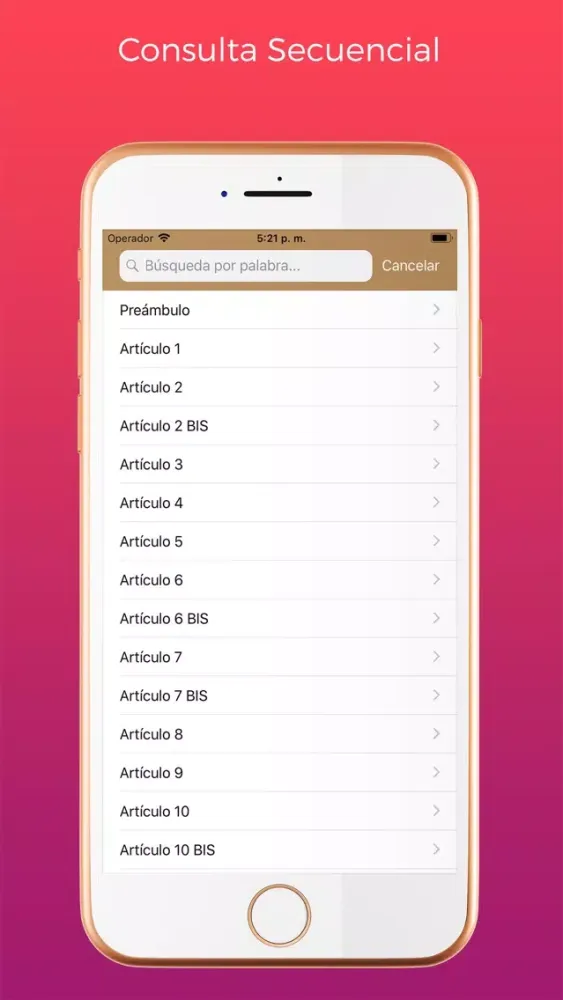 iLex Tratados Internacionales Screenshots