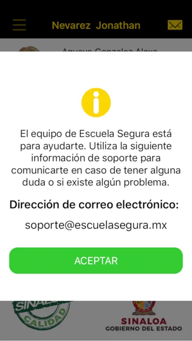 Captures d'écran de Escuela Segura