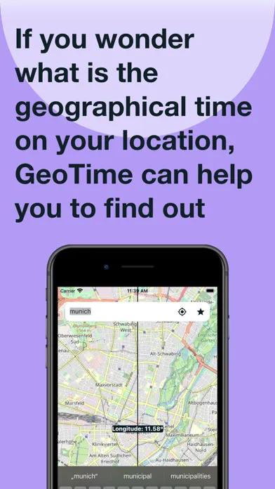 Tangkapan layar GeographicalTime