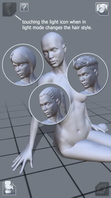 ArtPose Female Edition Screenshots