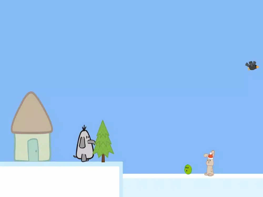 Capturas de tela do Allie the Ellie - Winter iPad 