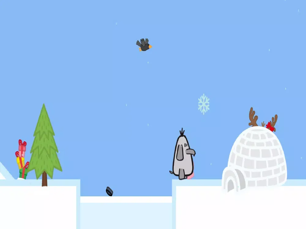 Capturas de tela do Allie the Ellie - Winter iPad 