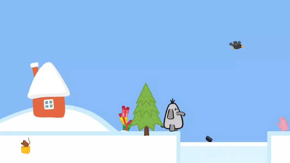 Capturas de tela do Allie the Ellie - Winter