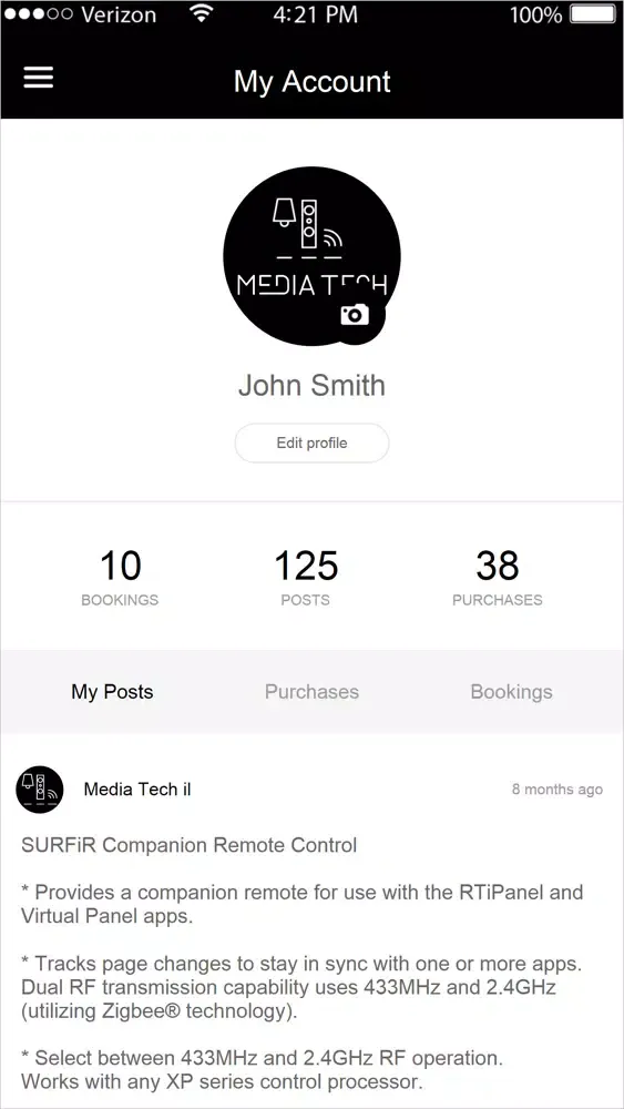 Media Tech il 스크린샷
