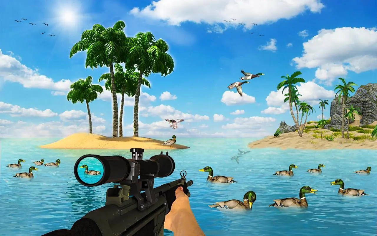 Capturas de tela do Wild Duck Hunting 2017