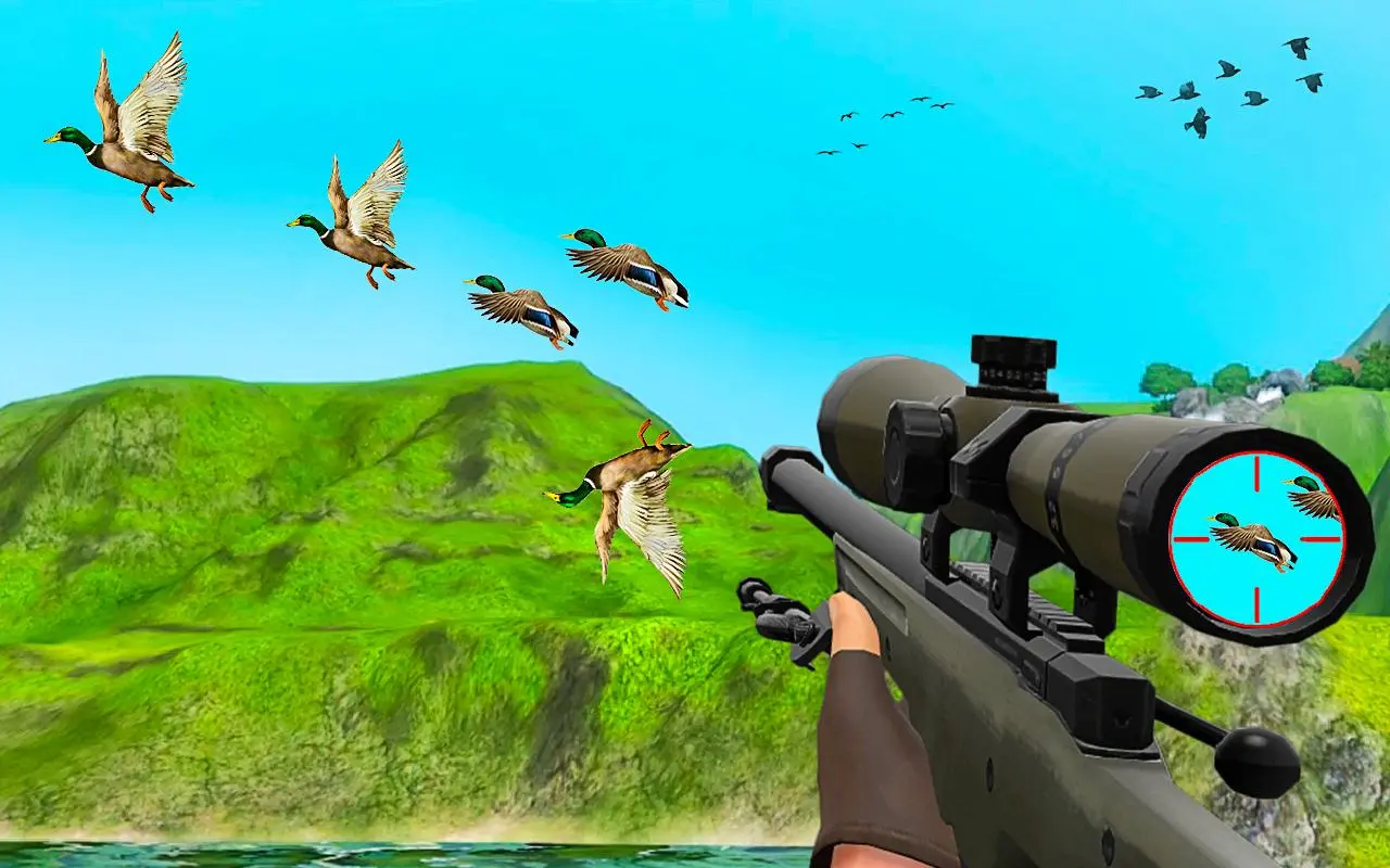 Capturas de tela do Wild Duck Hunting 2017