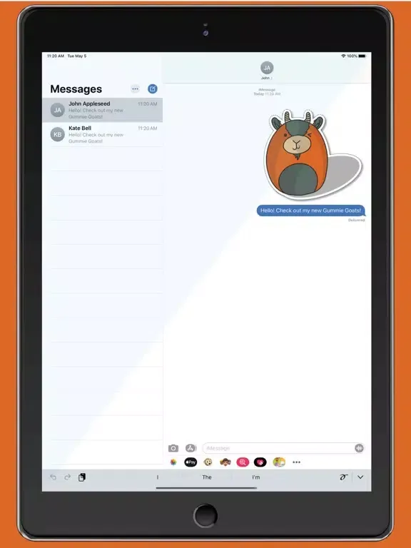ภาพหน้าจอของ Gummie Goats iPad 