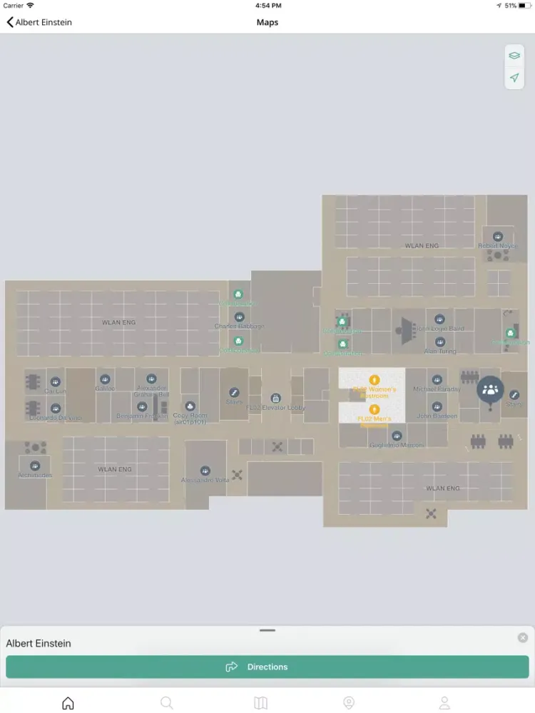 Aruba Campus iPad  Screenshots