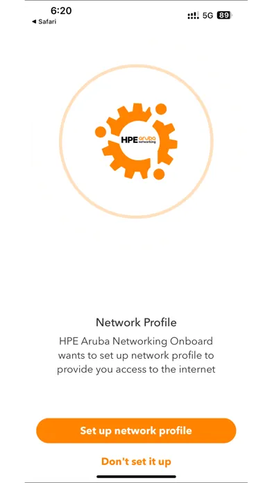 HPE Aruba Networking Onboard应用截图