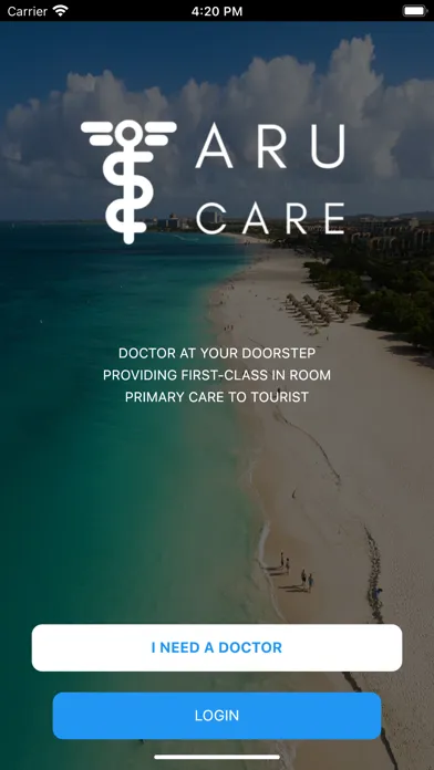 Capturas de pantalla de AruCare Aruba