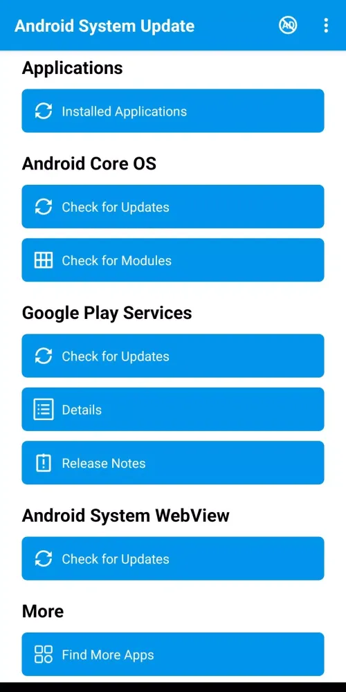 System Update for Android Ekran Görüntüleri