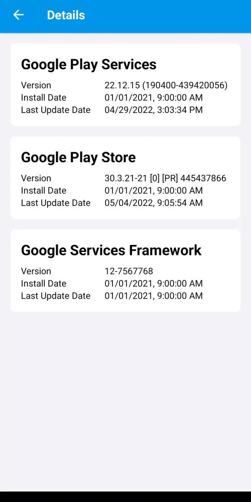 System Update for Android Ekran Görüntüleri